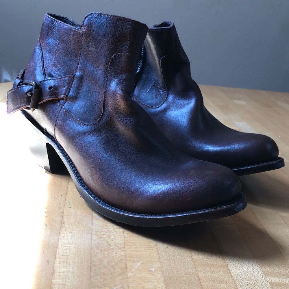 J B Dillon genuine leather boots